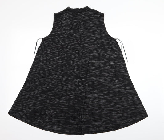 Matalan Womens Black   T-Shirt Dress  Size M