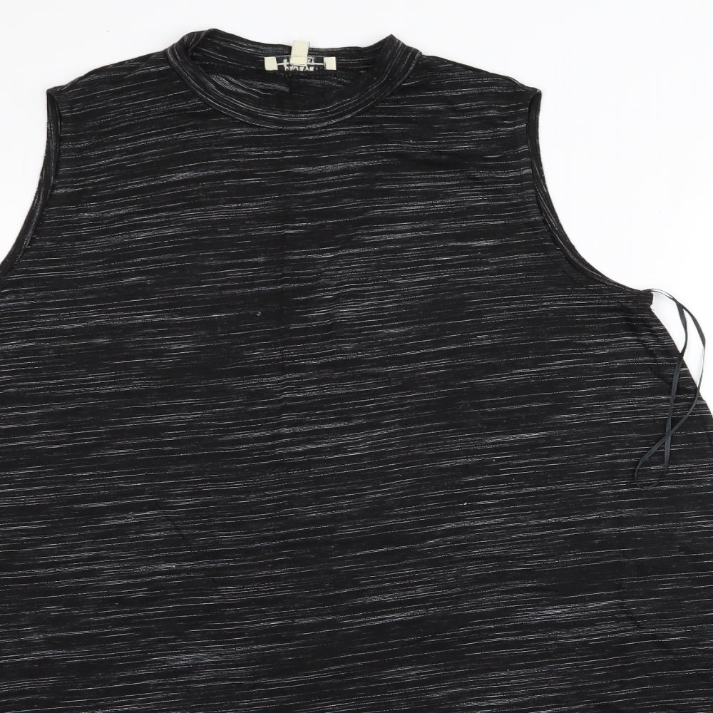 Matalan Womens Black   T-Shirt Dress  Size M