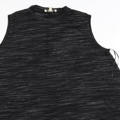 Matalan Womens Black   T-Shirt Dress  Size M