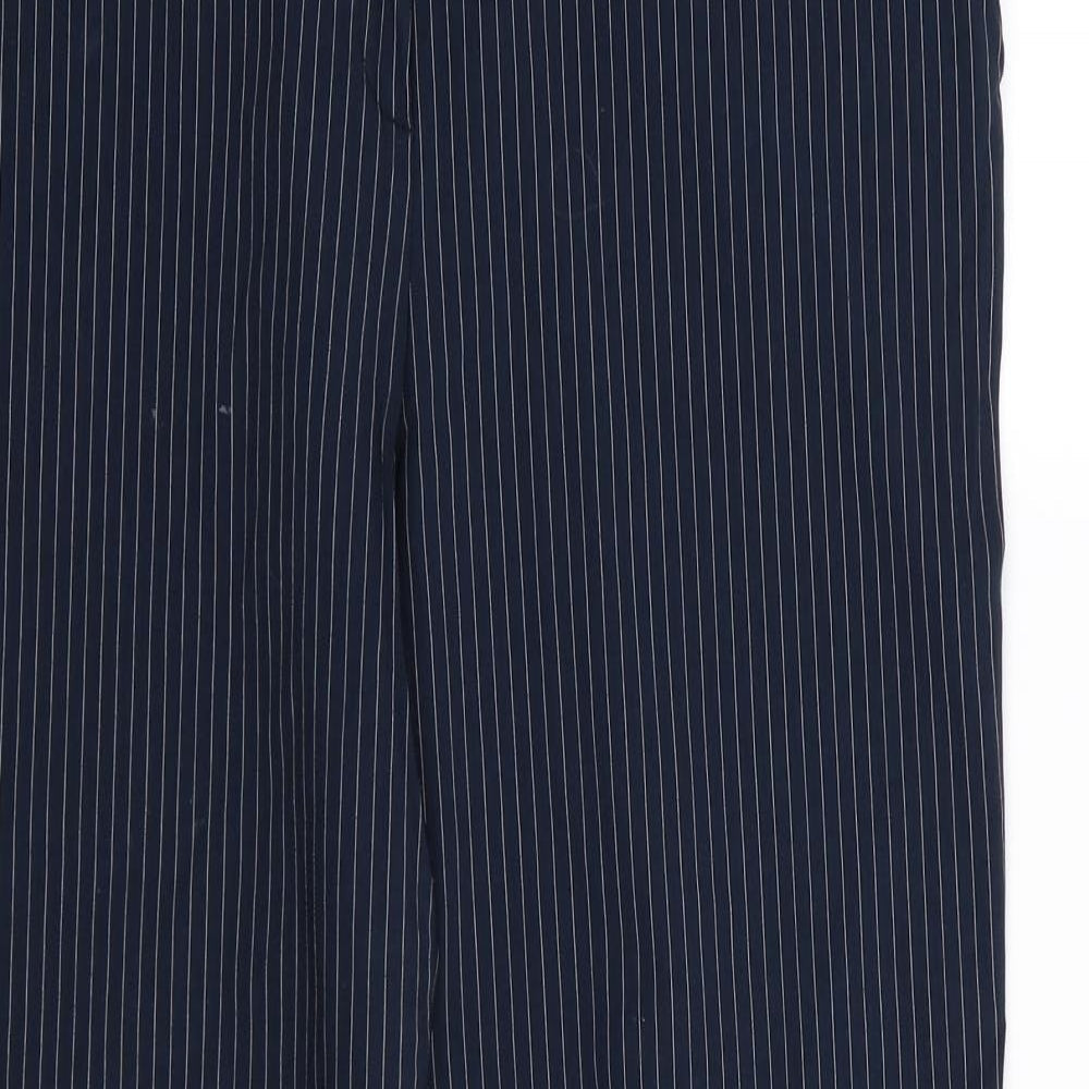 Womens UK Size 16 Etam Regular Fit  Blue Trousers