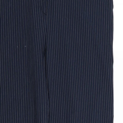 Womens UK Size 16 Etam Regular Fit  Blue Trousers
