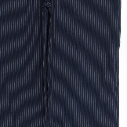 Womens UK Size 16 Etam Regular Fit  Blue Trousers