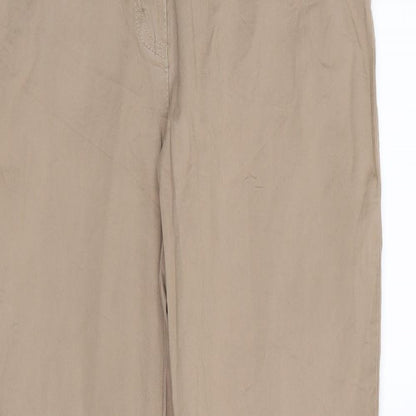 Womens UK Size 28 in canda Regular Fit  Beige Trousers