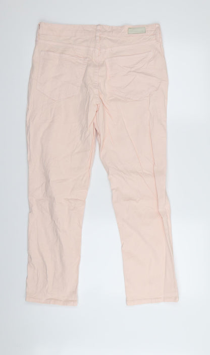lands end Womens Pink   Skinny Jeans Size 12 L27 in