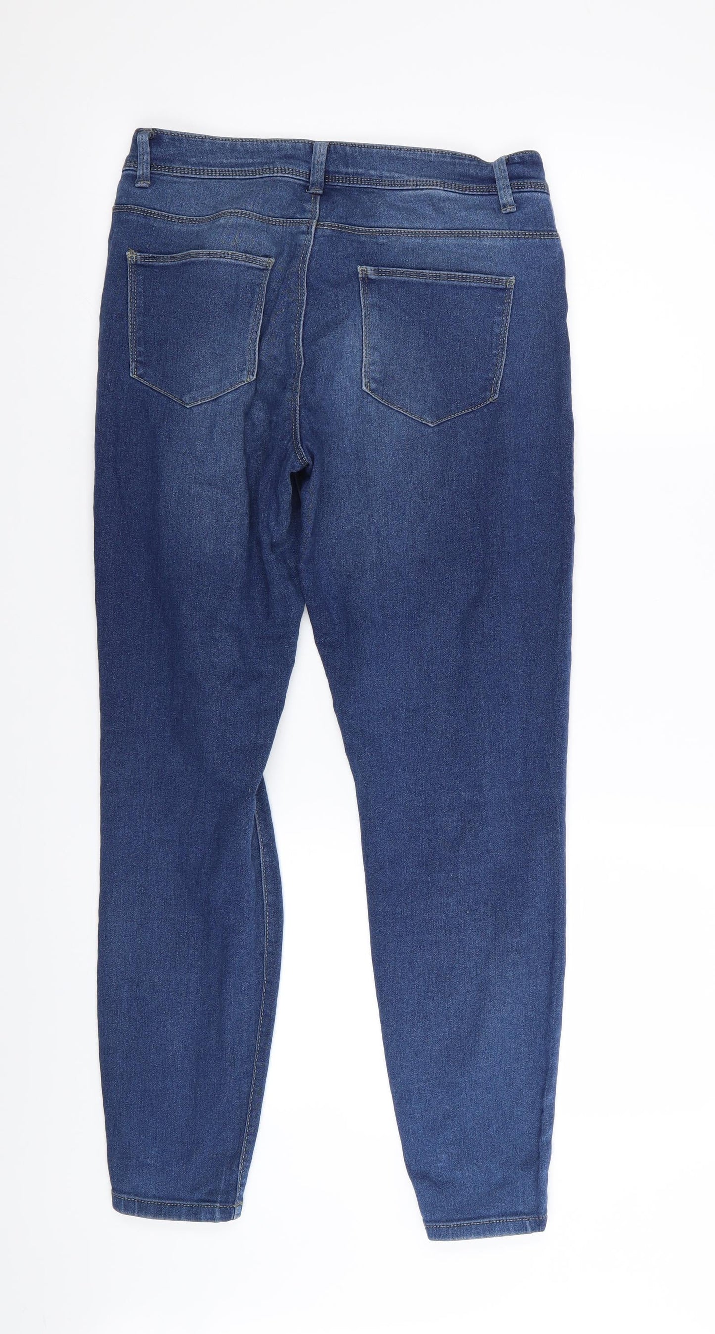 Womens UK Size 10 denim and co Regular Fit Skinny Blue Jeans