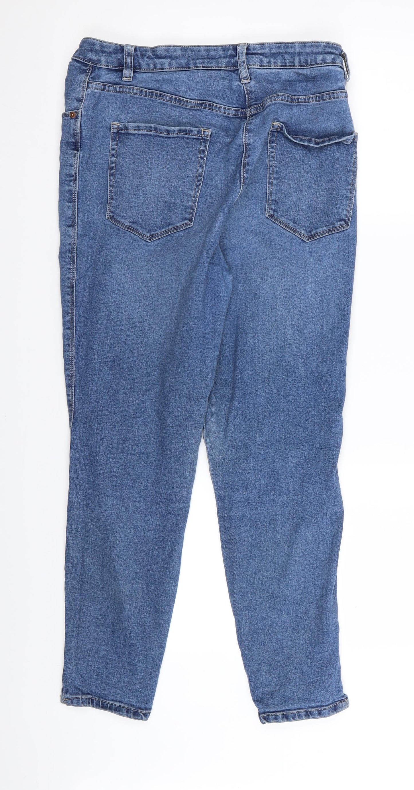 NEXT Womens Blue   Skinny Jeans Size 12 L26 in