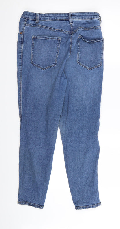 NEXT Womens Blue   Skinny Jeans Size 12 L26 in