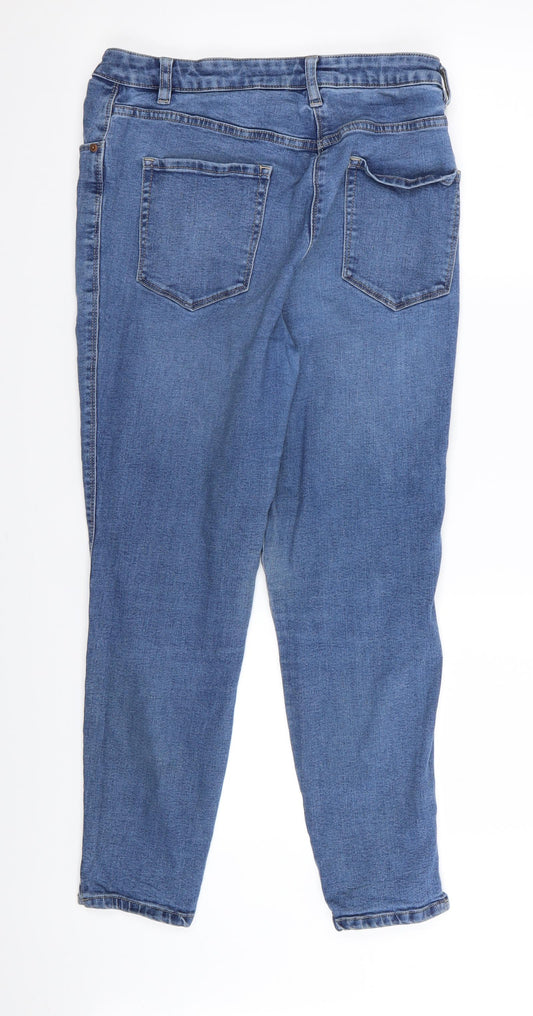 NEXT Womens Blue   Skinny Jeans Size 12 L26 in