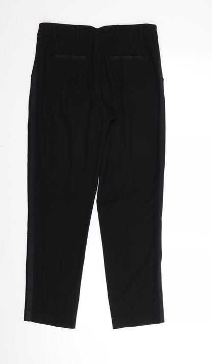 NW3 Womens Black   Trousers  Size 8 L28 in