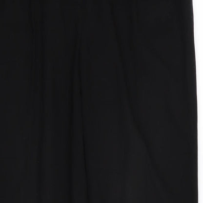 NW3 Womens Black   Trousers  Size 8 L28 in