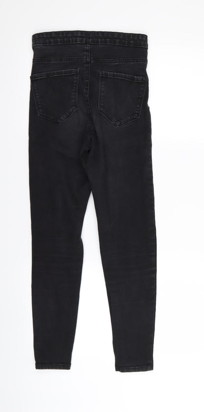 denim and co Womens Black   Skinny Jeans Size 8 L25 in