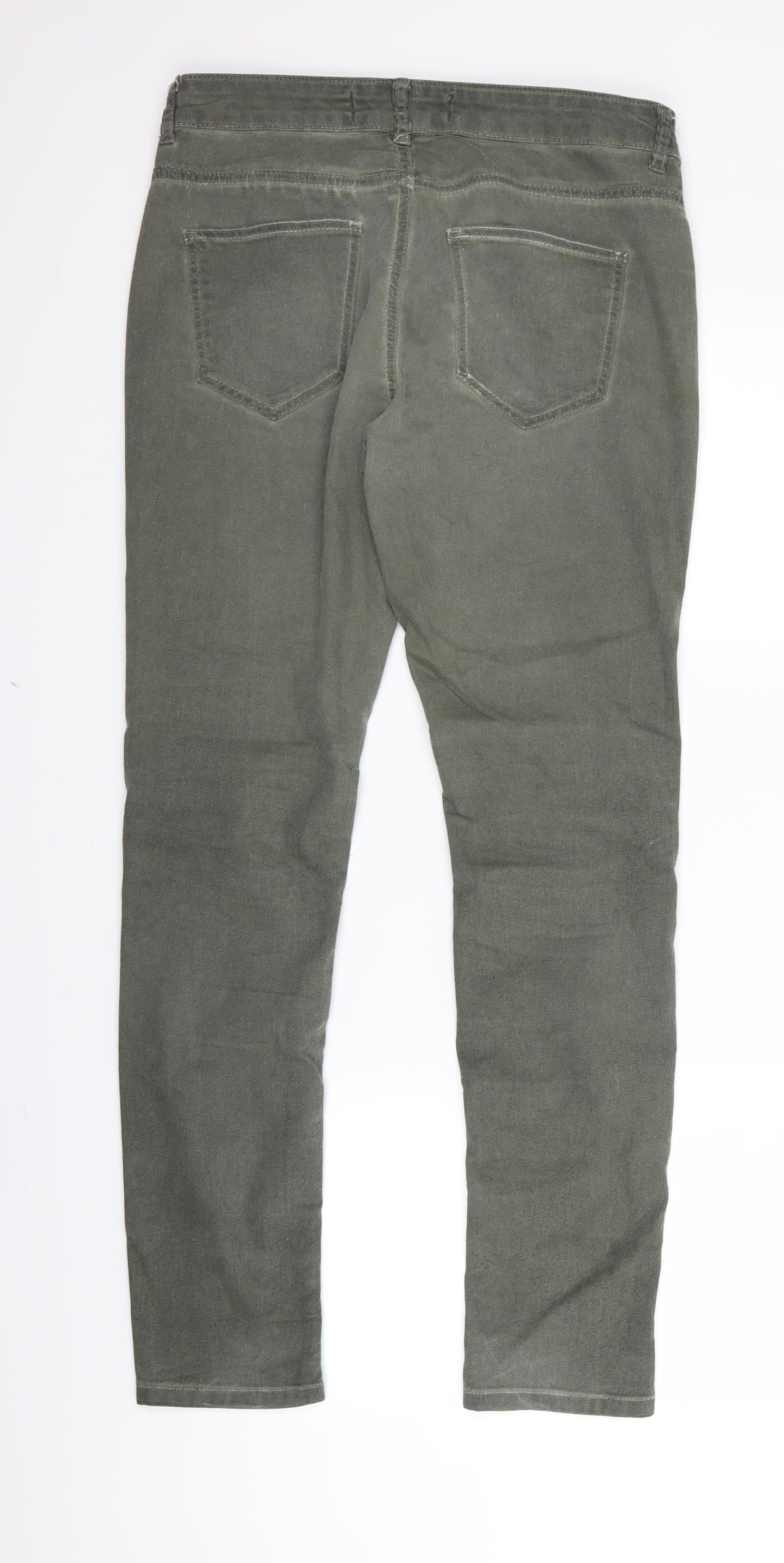 fitt original Womens Green   Skinny Jeans Size 38 L29 in