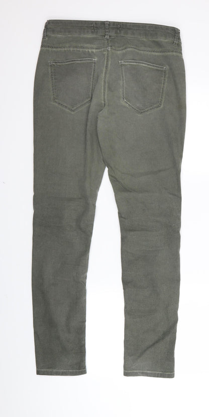 fitt original Womens Green   Skinny Jeans Size 38 L29 in