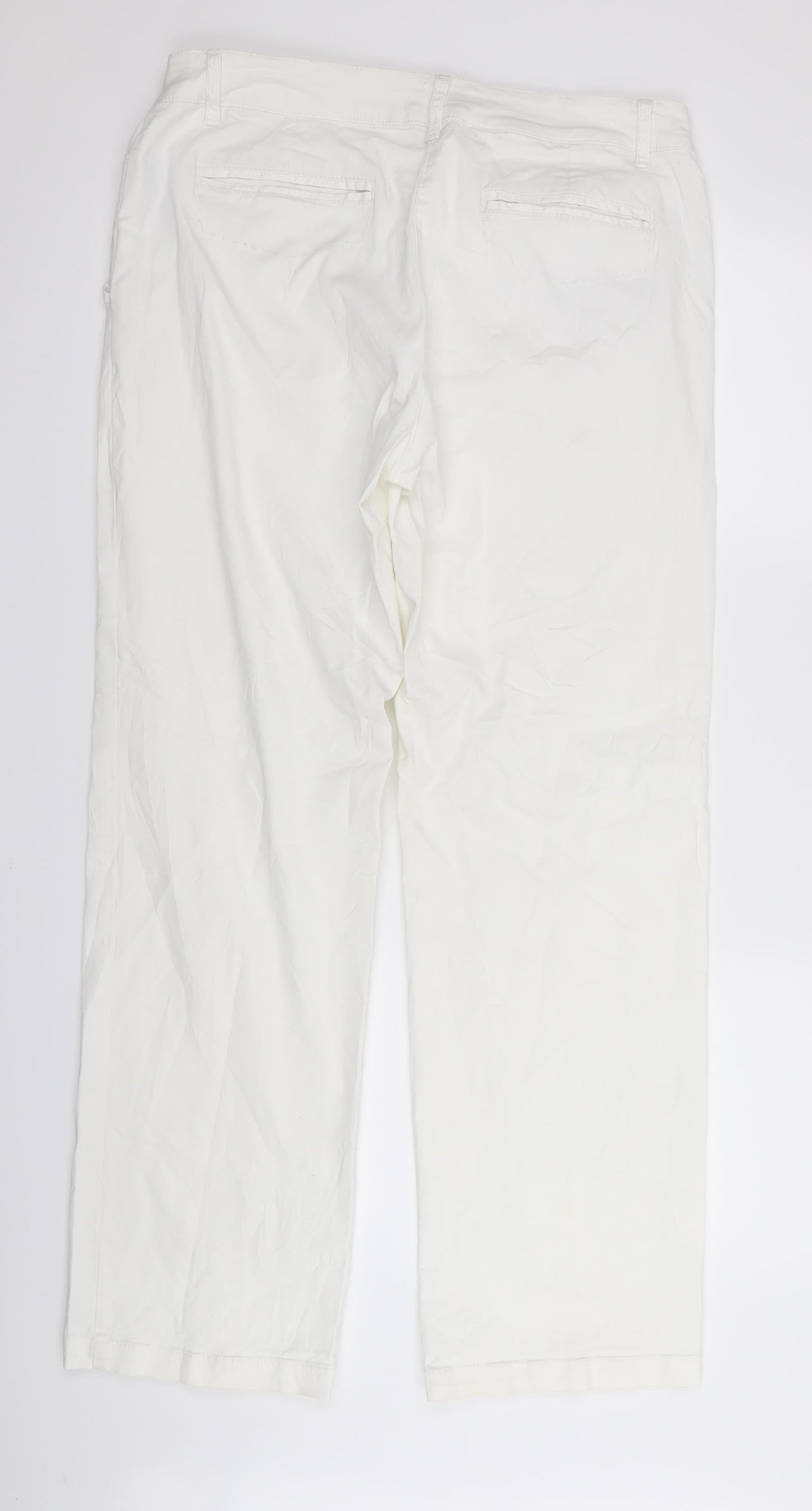 anotherwomen Womens White   Skinny Jeans Size 44 in L30 in