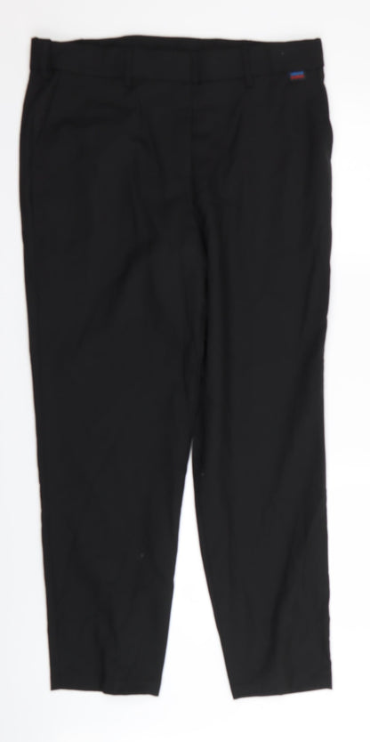 national express Womens Black   Trousers  Size 16 L29 in
