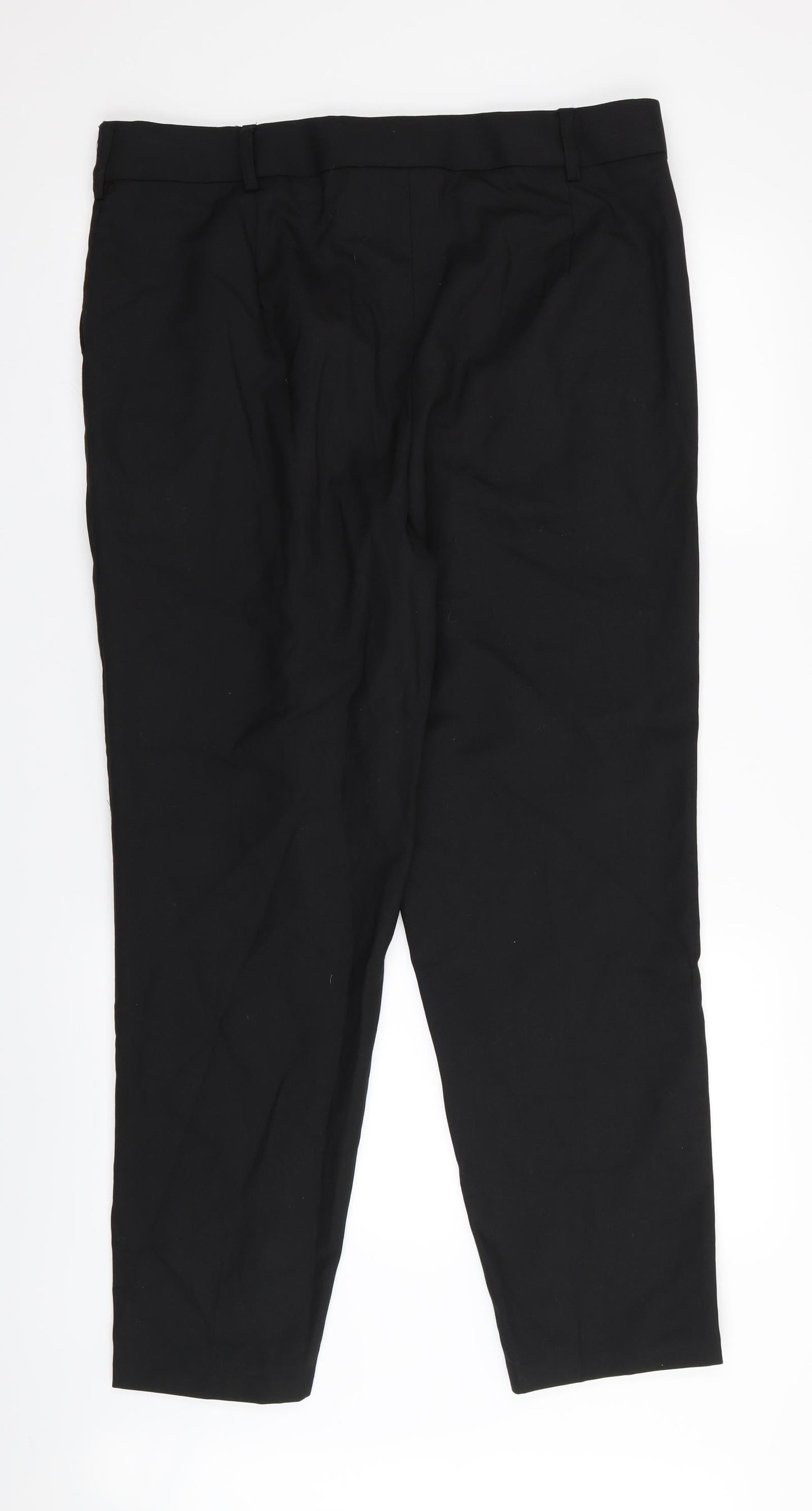 national express Womens Black   Trousers  Size 16 L29 in