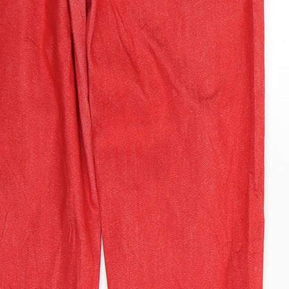 United Colors of Benetton Womens Red   Skinny Jeans Size 26 in L29 in