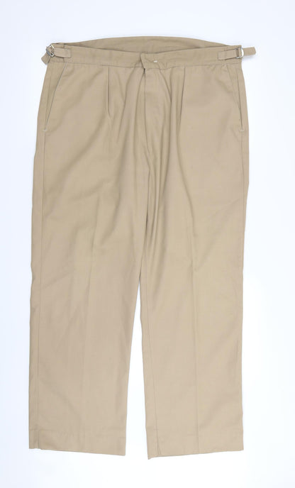 john peck Womens Beige   Trousers  Size 44 in L28 in