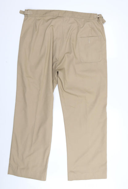 john peck Womens Beige   Trousers  Size 44 in L28 in