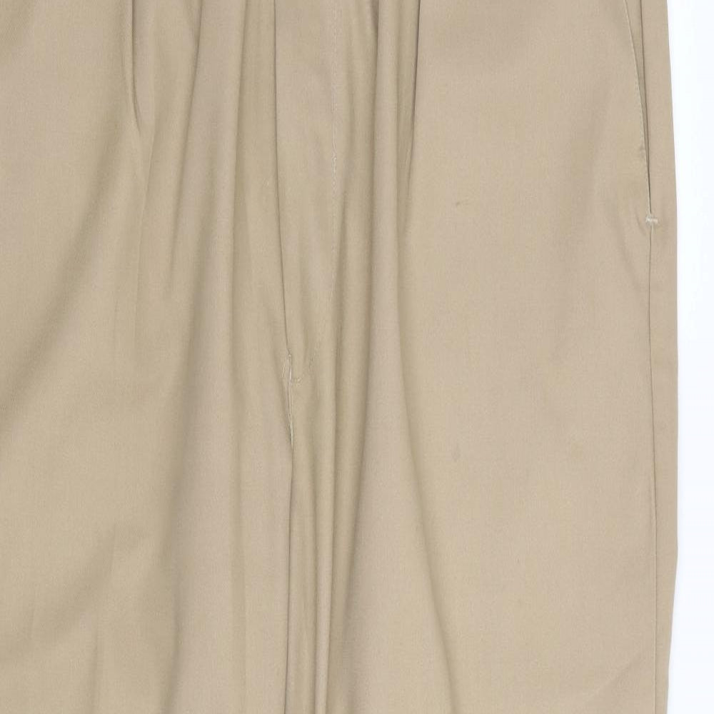 john peck Womens Beige   Trousers  Size 44 in L28 in
