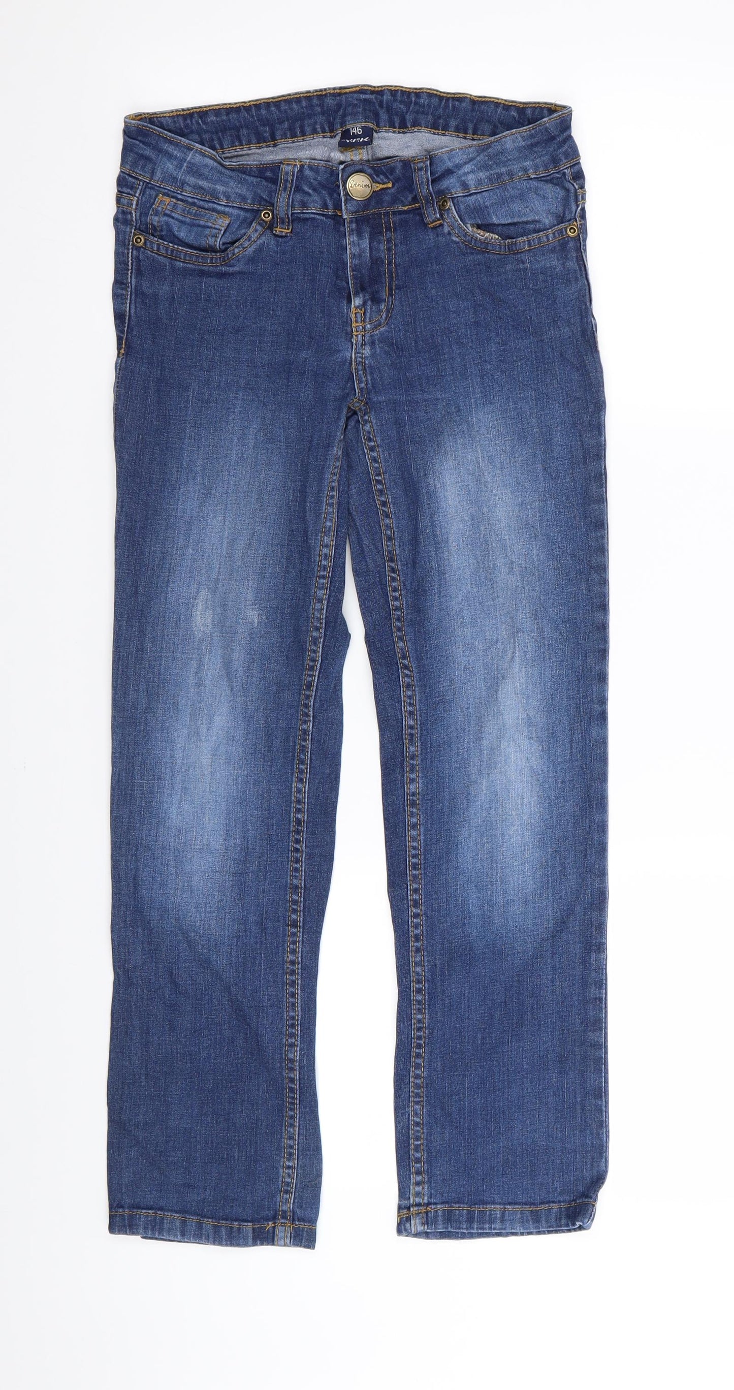 YFK Girls Blue   Skinny Jeans Size 11-12 Years