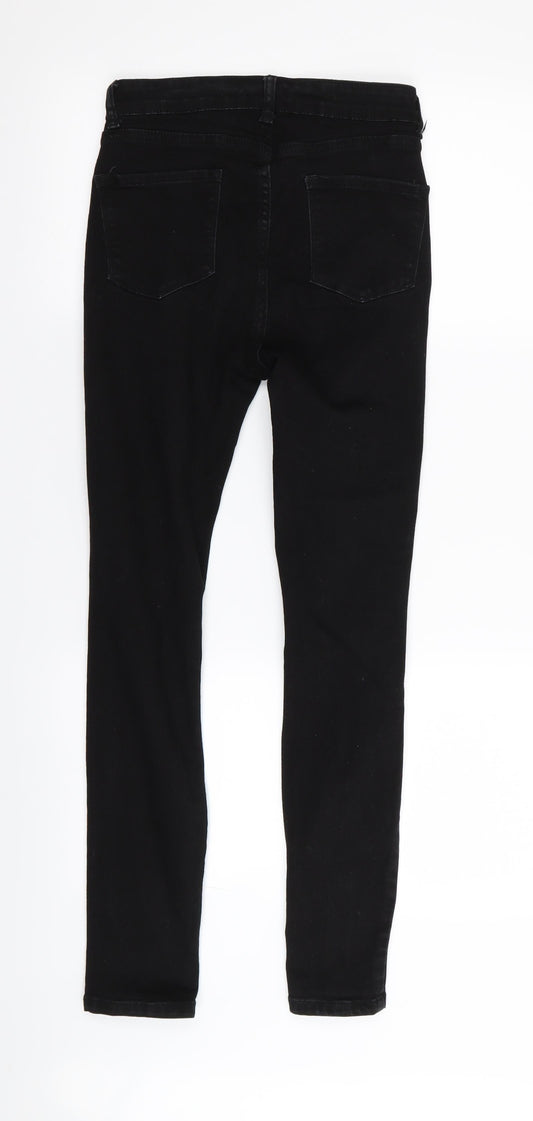 SheIn Womens Black   Skinny Jeans Size XS L27 in - RIPPED JEANS