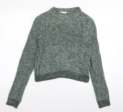H&M Womens Green   Pullover Jumper Size XS