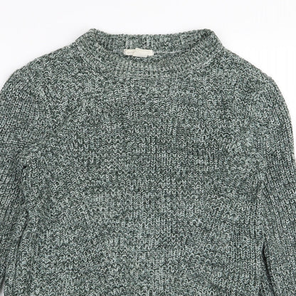 H&M Womens Green   Pullover Jumper Size XS