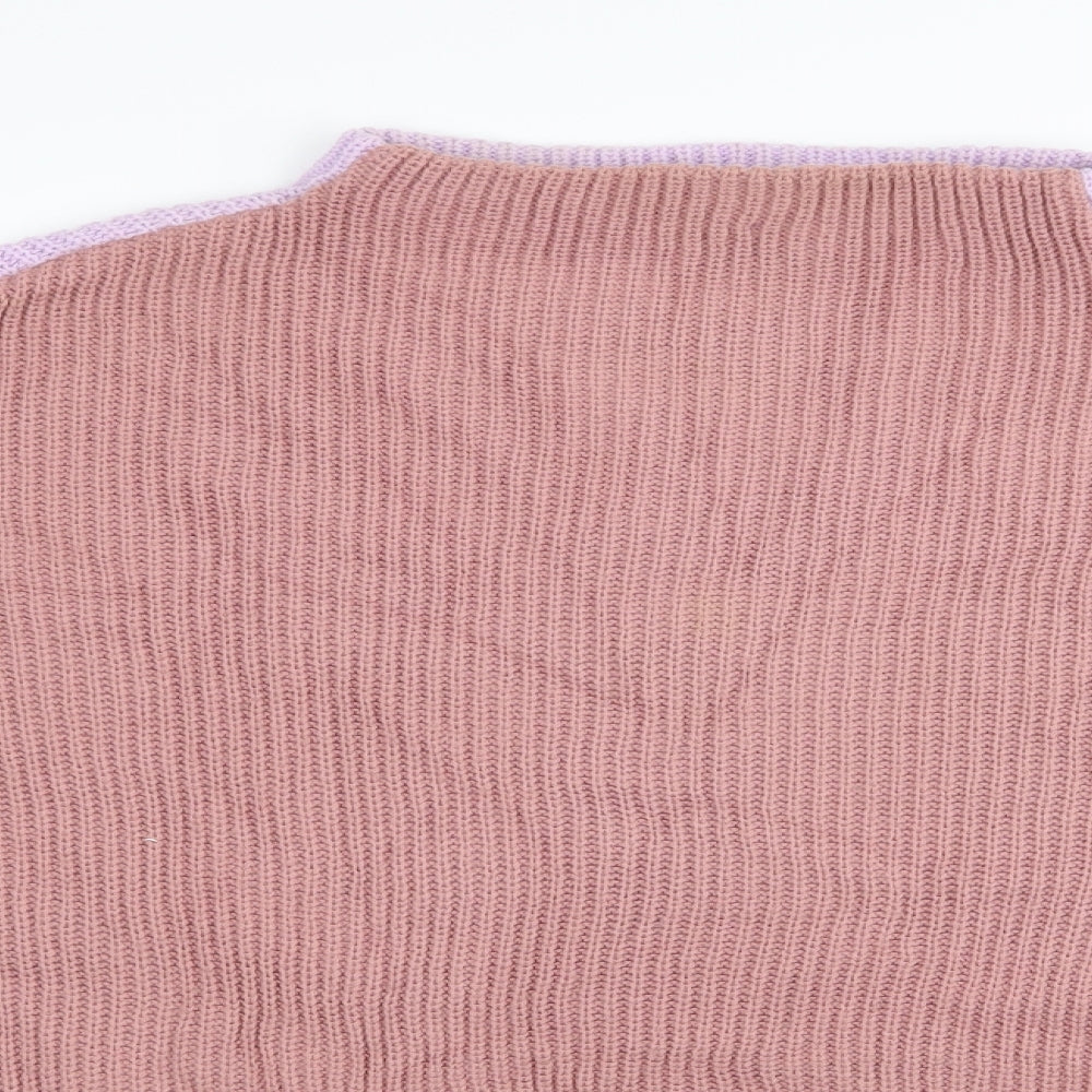 PLT Womens Multicoloured   Pullover Jumper Size 10
