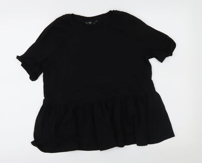 F&F Womens Black   Basic Blouse Size 12