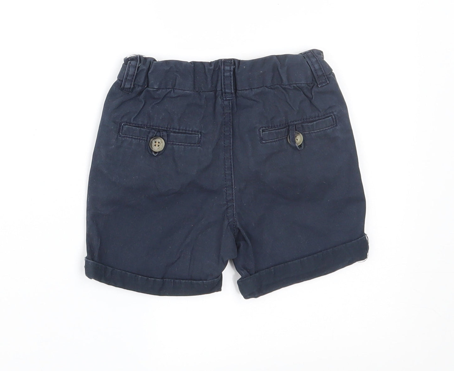 Matalan Boys Blue   Cropped Trousers Size 3-6 Months