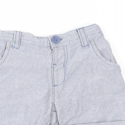 Matalan Boys Blue   Cropped Trousers Size 6-9 Months