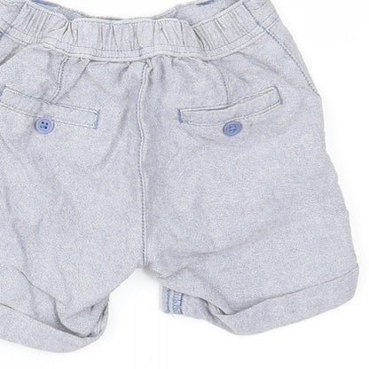Matalan Boys Blue   Cropped Trousers Size 6-9 Months