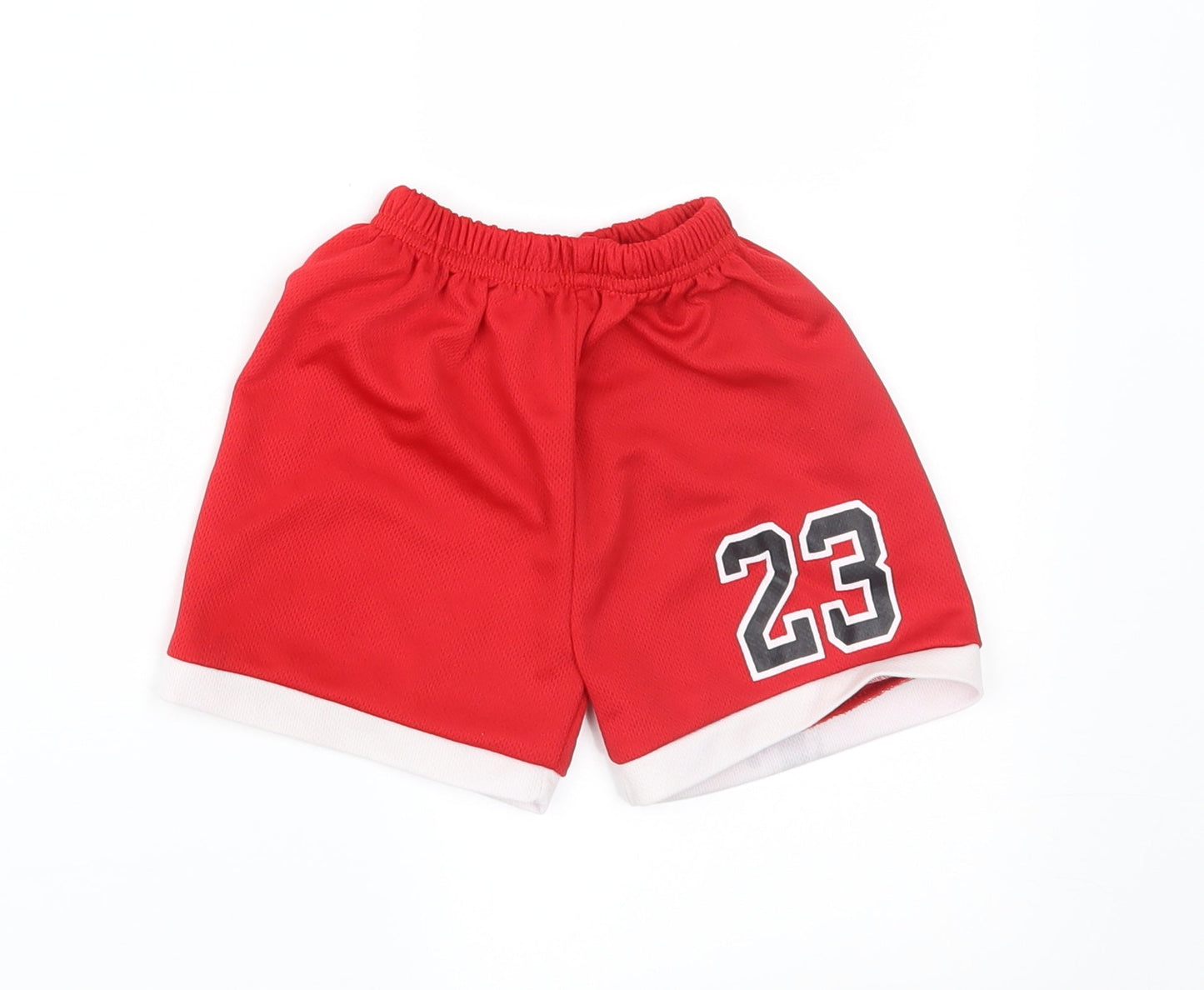 SheIn Boys Red   Track Pants Trousers Size 12 Months
