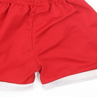 SheIn Boys Red   Track Pants Trousers Size 12 Months