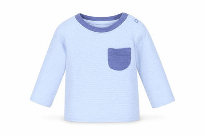 Matalan Baby Blue   Basic T-Shirt Size 0-3 Months