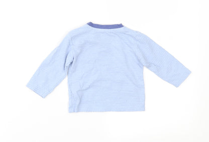Matalan Baby Blue   Basic T-Shirt Size 0-3 Months