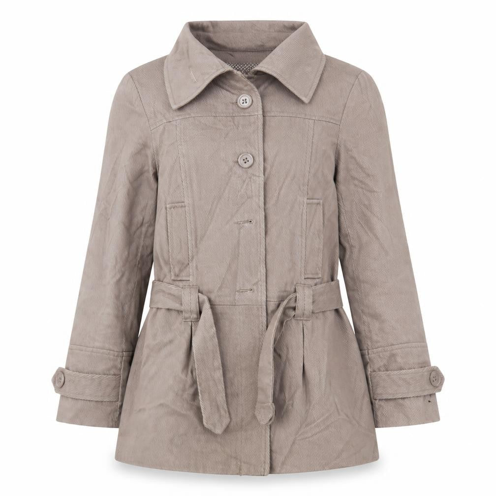 Womens UK Size 14 Atmosphere Brown Overcoat