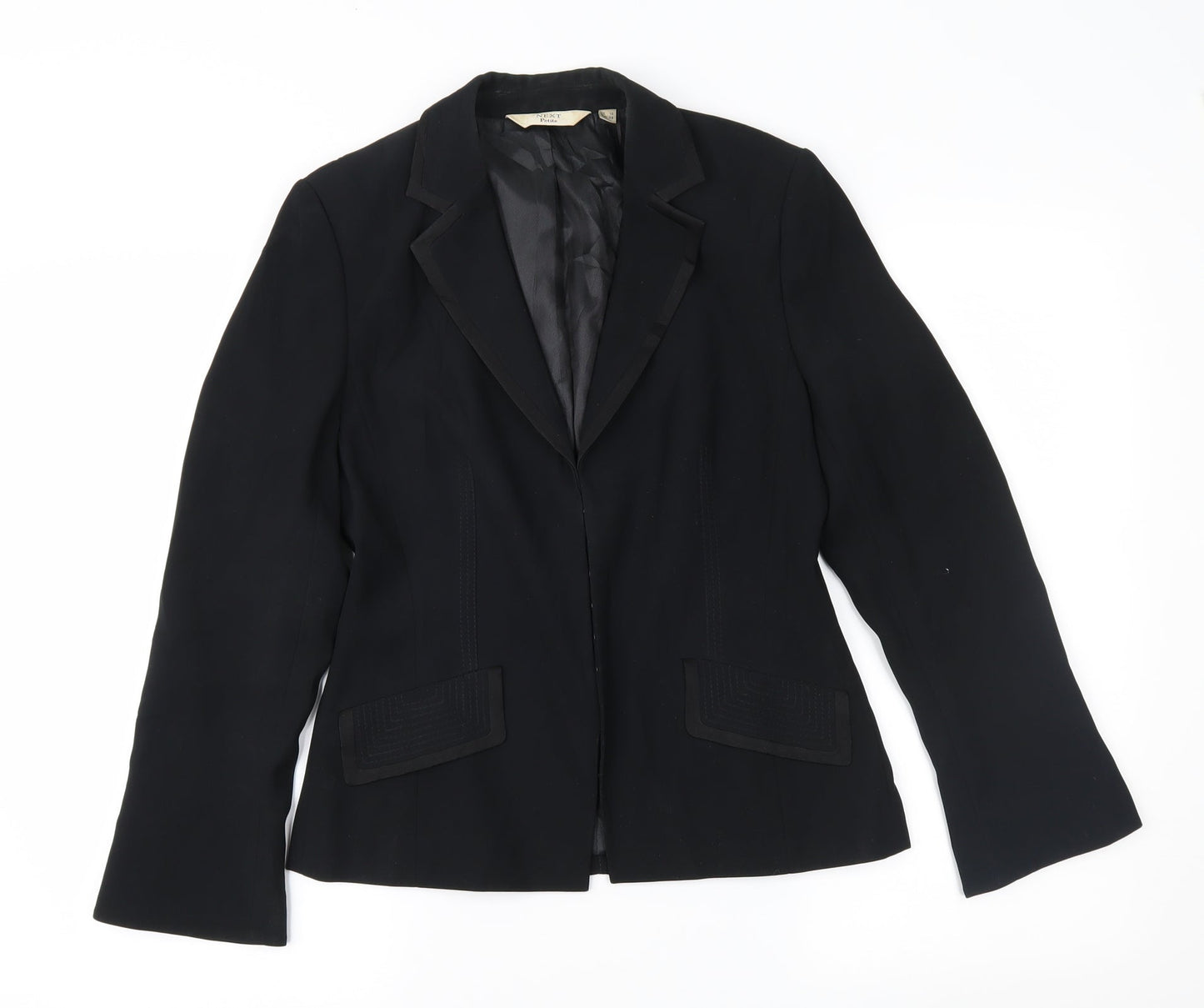 NEXT Womens Black   Jacket Suit Jacket Size 10