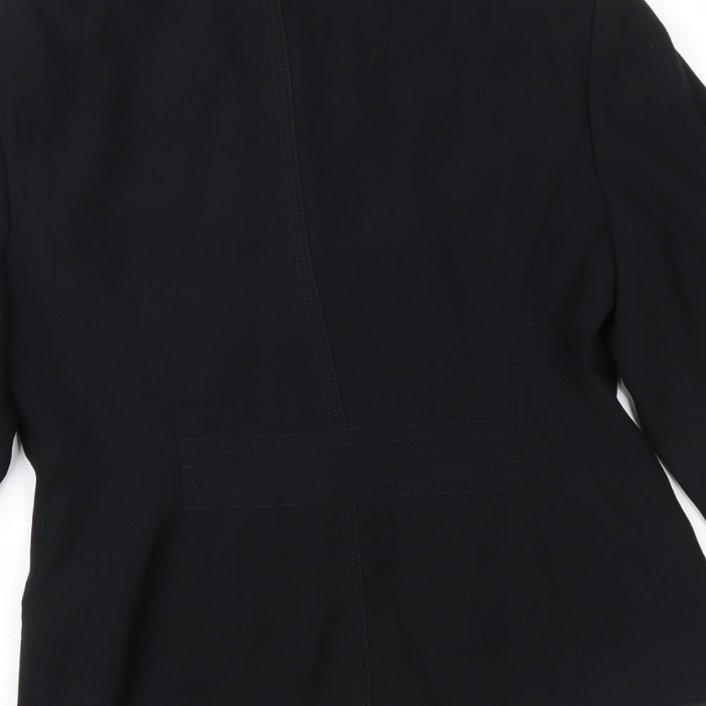 NEXT Womens Black   Jacket Suit Jacket Size 10