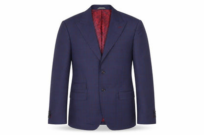 Cavalier Mens Blue   Jacket Suit Jacket Size 40
