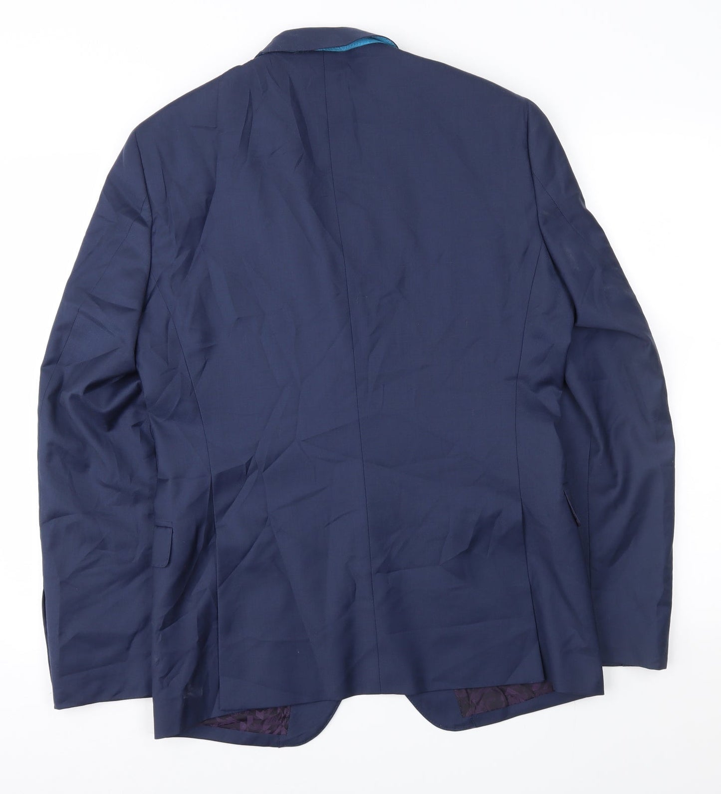 Cavalier Mens Blue   Jacket Suit Jacket Size 40