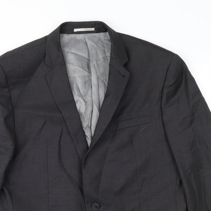 Mens UK Size 40 NEXT Regular Grey Suit Jacket