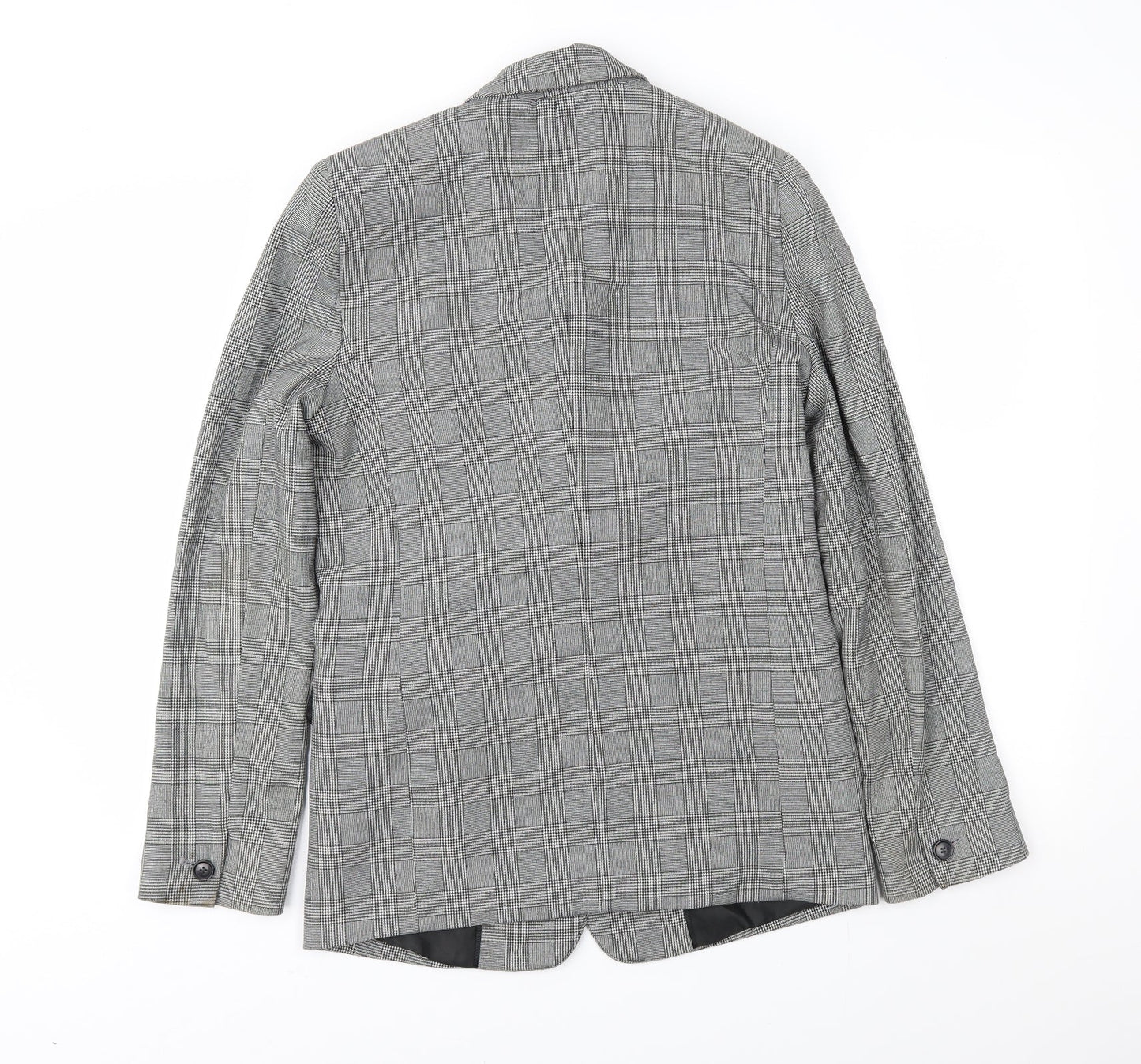 NEXT Womens Grey Check  Jacket Suit Jacket Size 10