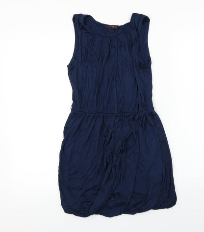 Miss Selfridge  Womens Blue   Basic Blouse Size 8