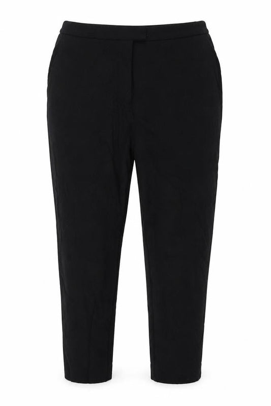Womens UK Size 14 Warehouse Regular Fit  Black Trousers