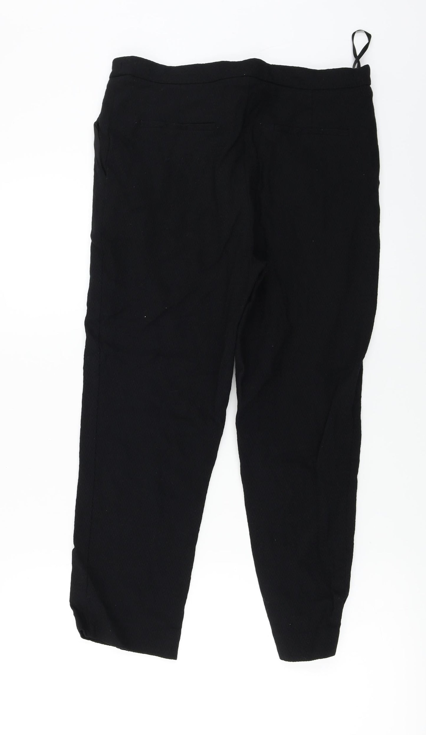 Warehouse  Womens Black   Trousers  Size 14 L21 in