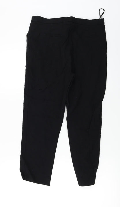 Warehouse  Womens Black   Trousers  Size 14 L21 in