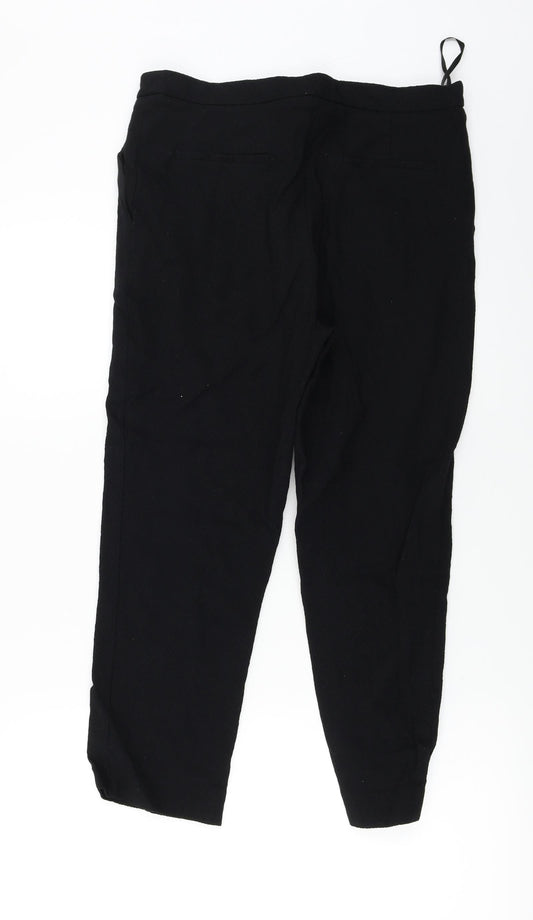 Warehouse  Womens Black   Trousers  Size 14 L21 in