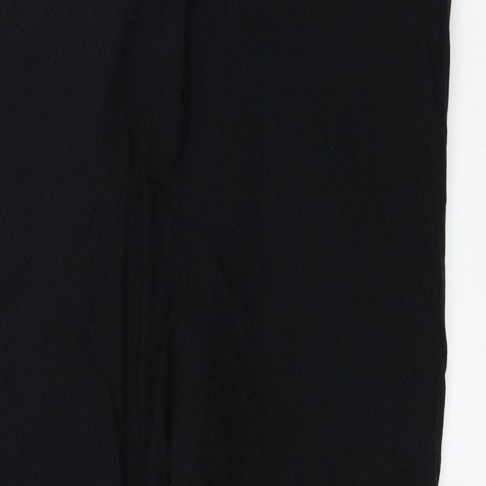 Warehouse  Womens Black   Trousers  Size 14 L21 in